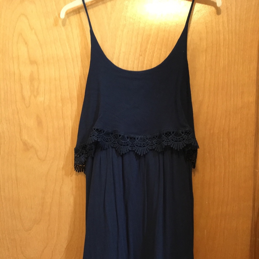 Blue dress